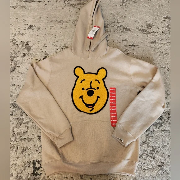 Disney Sam’s club exclusive Winnie The Pooh Embroidered Hoodie Sweater